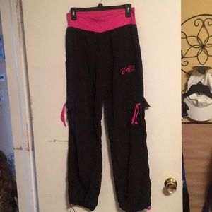 Black Zumba(r) Vintage windbreaker pants XL